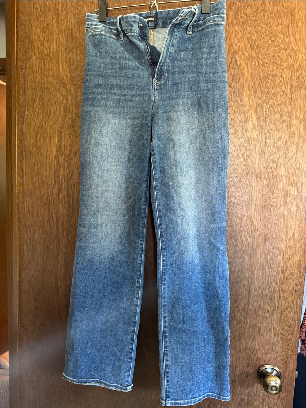 Express FleXX ModernStraight High Rise - blue